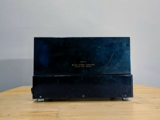 Vintage Echo Beam Limited Avantic DL7 - 35 RARE Tube Amp Mullard Monoblock UK 6