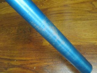 VINTAGE RINGLE MOBY EASTON EA70 29.  4 x 350 SEAT POST - BLUE ANODIZED 4