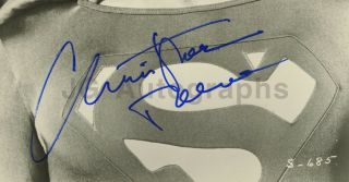 Christopher Reeve - Scarce In - Person Autographed Vintage Superman 8x10 2