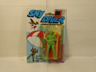Gordy International 1983 Sky Diver Colorful 24 " Parachute 266 T2876