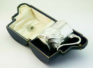 C1897,  Josiah Williams,  Antique Victorian Sterling Silver Christening Mug / Cup