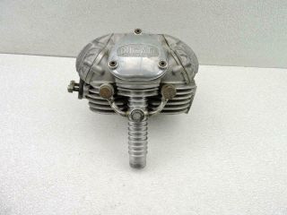Cylinder Head Assembly No Broken Fins 1966 Vintage Ducati Monza 250 Bevel 416r