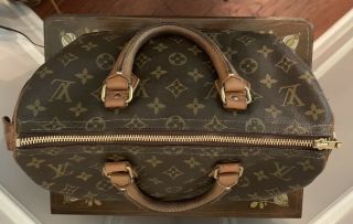 Authentic Vintage Louis Vuitton LV 30 Speedy Tote Owner 8