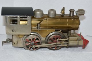 VINTAGE GAUGE 1 TINPLATE ELEKTOY PRR BRASS/NICKLE LOCO/TENDER,  & RARE 3