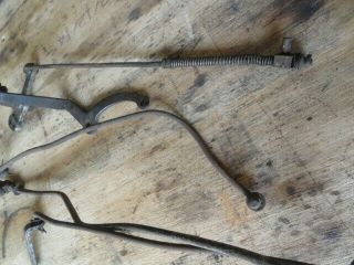 antique motorcycle early harley j,  jd linkage 3