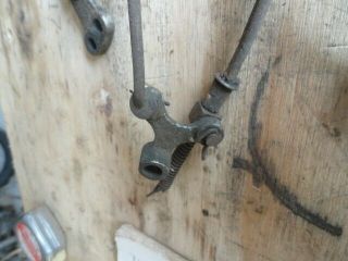 antique motorcycle early harley j,  jd linkage 6