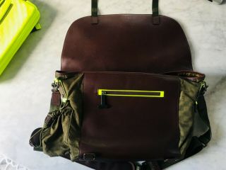 Louis Vuitton Messenger Bag RARE Neon With Pochette 11