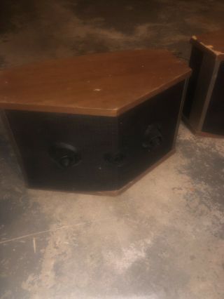 Pair Vintage Bose 901 Series V Direct/Reflecting Speakers - No Stands 3