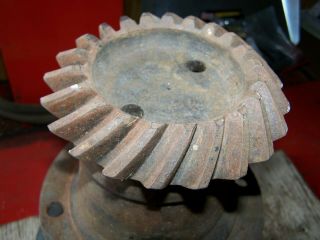 NOS FORDSON Antique Farm Tractor Belt Pulley Assembly Hit Miss Engine Oiler 11
