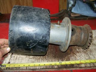 NOS FORDSON Antique Farm Tractor Belt Pulley Assembly Hit Miss Engine Oiler 6