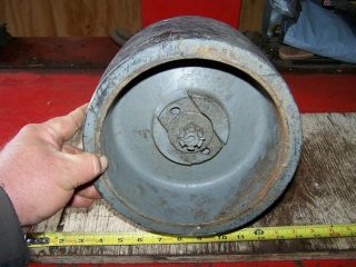 NOS FORDSON Antique Farm Tractor Belt Pulley Assembly Hit Miss Engine Oiler 8