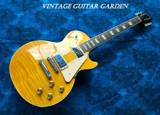 2000 USA Gibson Les Paul Classic Plus,  Rare Flamey Lemonburst,  Vintage 1960 RI 11