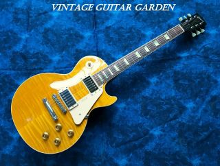 2000 Usa Gibson Les Paul Classic Plus,  Rare Flamey Lemonburst,  Vintage 1960 Ri