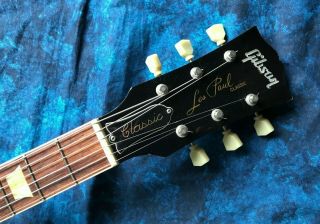 2000 USA Gibson Les Paul Classic Plus,  Rare Flamey Lemonburst,  Vintage 1960 RI 7