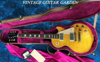 2000 USA Gibson Les Paul Classic Plus,  Rare Flamey Lemonburst,  Vintage 1960 RI 9