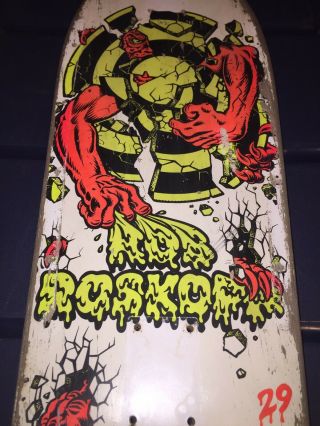 Santa Cruz Vintage Rob Roskopp OG Target III Skateboard Deck 5