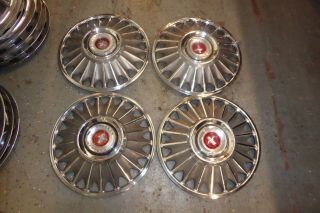 1967 67 1968 68 Ford Mustang Hubcaps Wheel Covers Center Caps Vintage