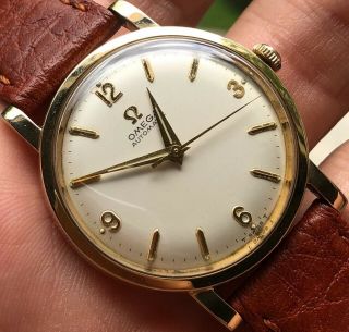 Vintage Omega 10k Gold Filled Men’s Automatic Watch Cal.  550