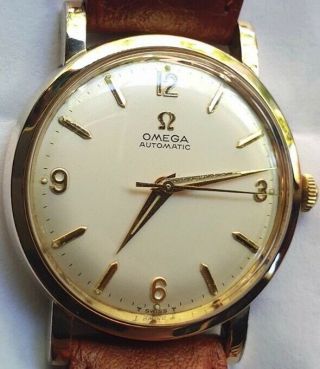 Vintage OMEGA 10K Gold Filled Men’s Automatic Watch Cal.  550 3