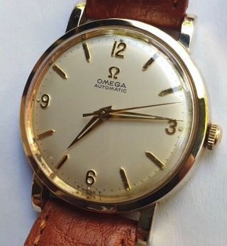 Vintage OMEGA 10K Gold Filled Men’s Automatic Watch Cal.  550 4
