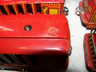 15,  Hoge made in 1935 circus car set,  I year only,  rare,  very good 4