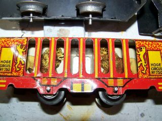 15,  Hoge made in 1935 circus car set,  I year only,  rare,  very good 9