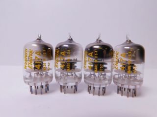 Western Electric 417A Matched Vintage Tube Quad Matching Date Codes (Test 106) 3