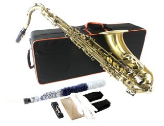 Venus Tenor Saxophone Sax Antique Bronze Finish,  Case & Accessories