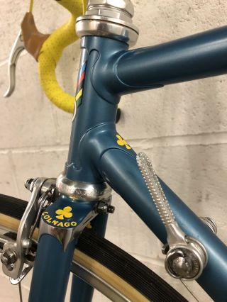 Vintage Colnago with Campagnolo Record Group - frame newly 9