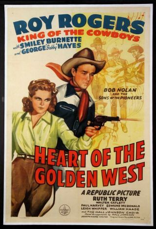 Vintage Movie 16mm Heart Of The Golden West Feature 1946 Film Drama Western