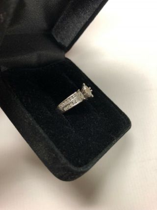 Elegant Antique Marquise Cut Diamond Engagement Ring White Gold 4