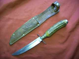 Vintage German Hunting Dagger Fighting Knife Sword Solingen