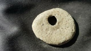 Ultra Rare Roman Settlement Find A Lead Slave Tag.  L128z