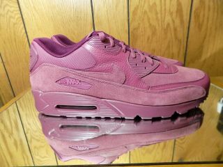 Nike Air Max 90 Premium Vintage Wine Sz 18 [700155 - 601]