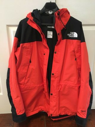 Vintage 90s North Face Mens Mountain Guide Jacket,  Vest System | Orange | Xxl