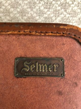 Vintage 1949 Selmer Balanced Action Alto Saxophone - With Case 11