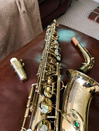 Vintage 1949 Selmer Balanced Action Alto Saxophone - With Case 2