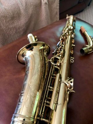 Vintage 1949 Selmer Balanced Action Alto Saxophone - With Case 6