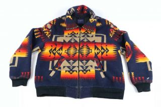 Vintage Pendleton Beaver State Wool Indian Design Jacket