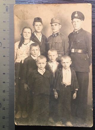Photo Soldiers Ndh Independent State Of Croatia Wwii (373. )