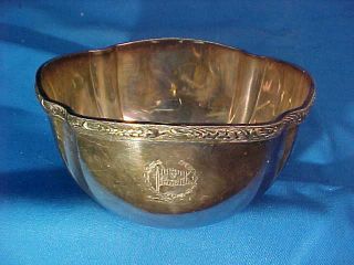 Vintage Lehigh Valley Railroad Silverplate Dining Car Serving Bowl By Gorham