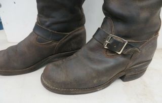 Vintage Langlitz engineer boots pre 1984 2
