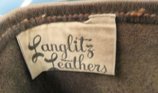 Vintage Langlitz engineer boots pre 1984 5