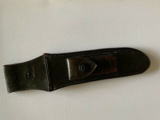 Rare 1940s Randall Made Fixed Blade Knife And Heiser Sheath - 5