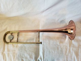 Vintage Conn Director Model Trombone w/ Coprion Bell and Case 3
