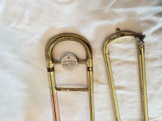 Vintage Conn Director Model Trombone w/ Coprion Bell and Case 5