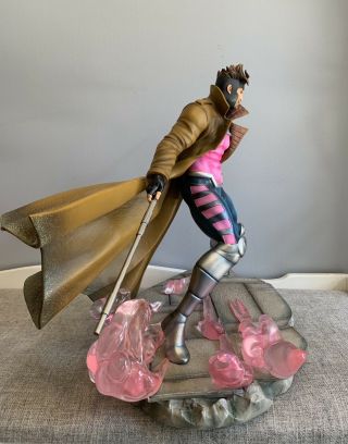 Custom Marvel Vs Capcom Gambit Statue 1/4 Scale - X - men NT Sideshow / Xm Rare 5