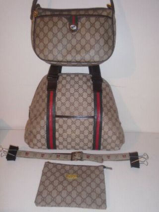 Gucci Sherry Line Ophidia Supreme Mini Bag Rare & Vint.  C.  1970,  S,  3