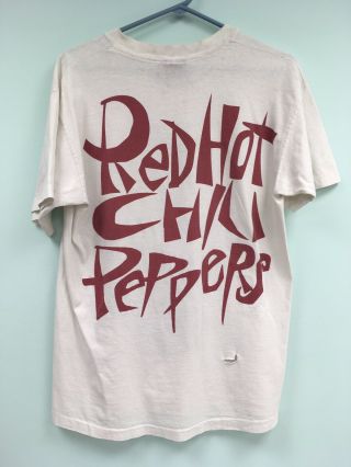 Vintage Red Hot Chili Peppers Tribal Skull Concert 1992 Tour T - Shirt - Men’s L