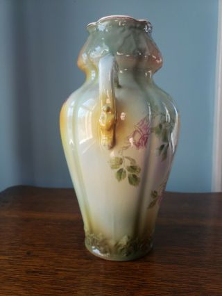 Fine Antique Royal Bonn Floral Painted Vase 3